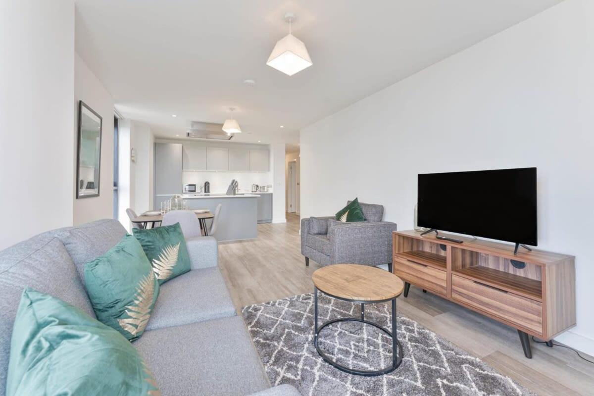 Stunning 2 Bed Apartment In Central เบอร์มิงแฮม ภายนอก รูปภาพ